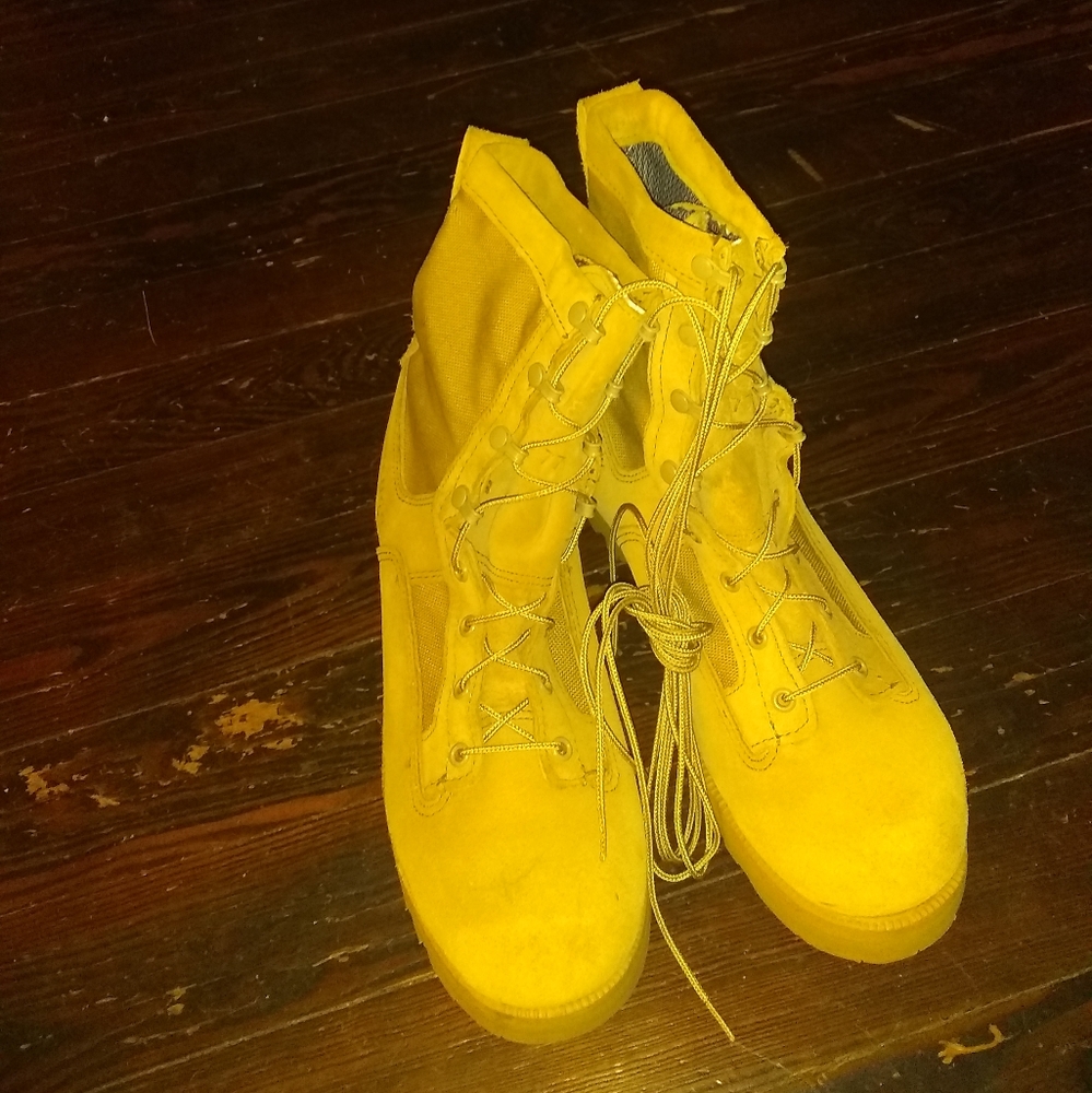 Military Boots Size 12R Vibram Soles